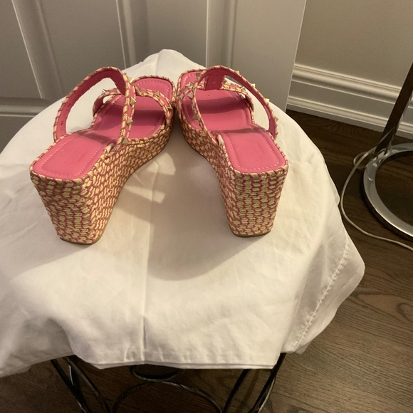 Valentino Pink and Gold Espadrilles size 41 - Picture 5 of 5